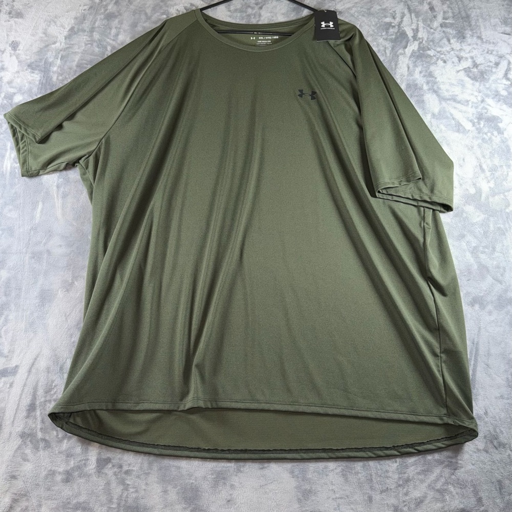 Under Armour Men's Forest Green Short Sleeve Tee